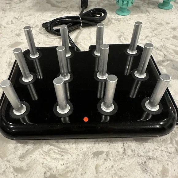 Clairol‎ Lock 'n Roll Hot Rollers Hair Curlers 1989 Model BT-1 - Picture 2 of 6